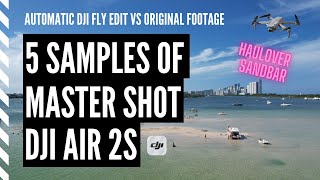 DJI Master Shots DJI Air2S at Haulover Sandbar: are they good? Check them [Miami Cinematic Drone]