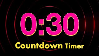 30 second EXPLODING Countdown Timer