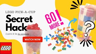 BEST Way to Fill LEGO Pick-a-Brick Cup?! Here's How...