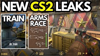 TRAIN & Arms Race LEAKS in CS2! (NEW GAME MODES)