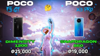 🔥Poco X3 Pro vs Poco F3 gt for competitive | Which one should you buy?