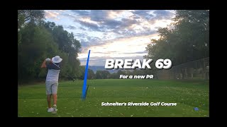 NO GIMMIES ALLOWED!! Course Vlog #12. Break 69. Men's League Round. Riverside GC. Full 18 holes