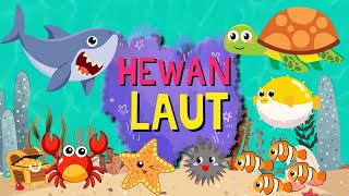 Belajar Nama-nama Hewan Laut untuk Anak-anak | Mengenal Nama-nama Makhluk Laut | Si Kecil Pintar