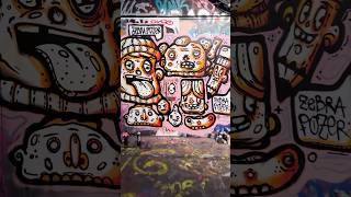 POV graffiti characters paining #graffiti #character #streetart