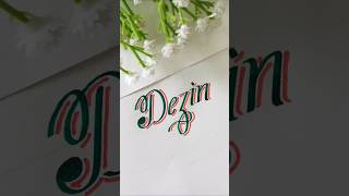 name writing #dezin #newsong #song #punjabisong #music #punjabi #viralvideo #calligraphy #penname