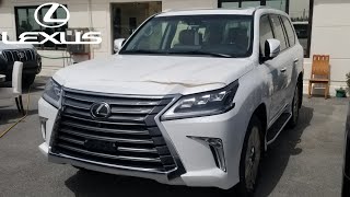 New 2021 Lexus LX 570 Super Sport 5.7L Color White V8 Visual Review Export Only