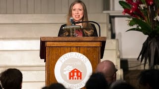 Peace Week 2016: Chelsea Clinton at Friends Seminary