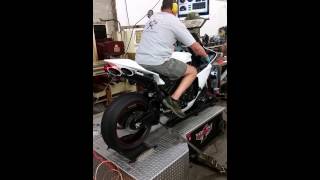 2013 Yamaha R1 Dyno 165whp