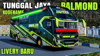 KODENAME BUSSID || SR2 XHD PRIME TUNGGAL JAYA BALMOND TERBARU KEREN