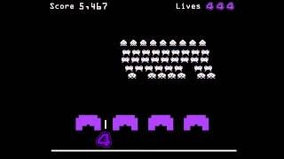 E4 Space Invaders E4 Sting