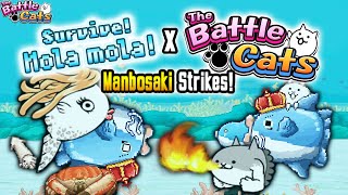 The Battle Cats - Manbosaki Strikes! [Survive! Mola Mola! Collaboration]