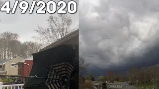 Severe Thunderstorm Brings Gusty Winds | April 9, 2020