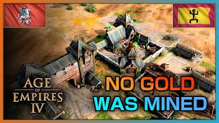 Rus now can go to Castle Age without to mine any Gold - Age of Empires IV