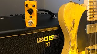 Boss Katana 100 & Mooer Yellow Comp. The sound of Nashville?