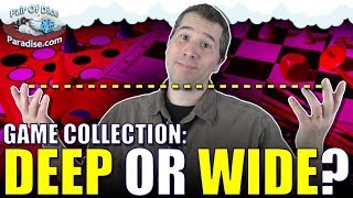 Should your board game collection be DEEP or WIDE? | TABLEscraps #49