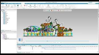 Process Simulation Spot Line for Automotive