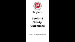 Digbeth Reopening Guidelines