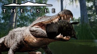 CROC GO NOM! | The Isle EVRIMA Deinosuchus Progression