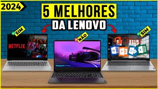 Os 5 Melhores Notebook Lenovo Em 2024!