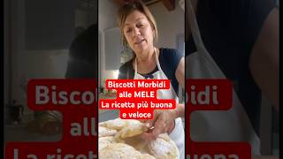 Biscotti Morbidi alle MELE La ricetta più buona e veloce #shorts #ricette #biscuit