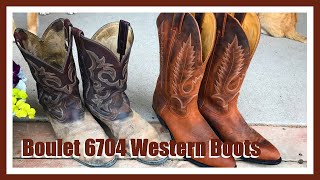 Boulet 6704 Western Boot 1 year Review