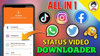 All Video Downloader App | Social Media Video downloader | Ak tech    தமிழ்