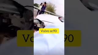 Volvo xc90 ROAD ACCIDENT #shorts #shortvideo #crazy #trend #trending #viral #volvo #safe #og