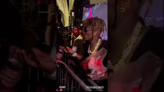 Lil Uzi Vert looking out for Nav #liluzivert #nav #viral #shorts #rollingloud