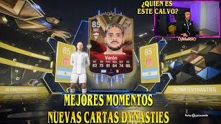 DjMaRiiO NUEVAS CARTAS DYNASTIES MEJORES MOMENTOS DIA 1 EN EA SPORTS FC 24