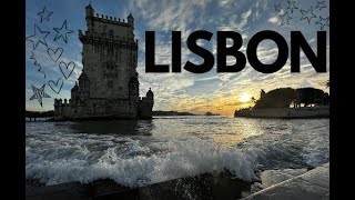 LISBON, PORTUGAL !! (Belem Tower, Ronaldo, Pink Street, Time Out Market, and more)