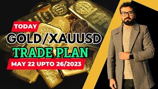 GOLD XAUUSD May 22 upto 26/2023 Trade Plan | Gold Prediction | #live