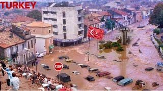 After a new earthquake,Turkey is flooded. The Lodos flooded Iskenderun and Hatay. SOS. Violent winds