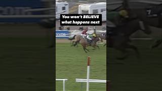 Who expected that?! #whathappensnext #shock #funnyvideos #horseracing