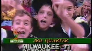 Milwaukee Bucks @ Detroit Pistons 12/14/88 Part 2 WCGV Channel 24