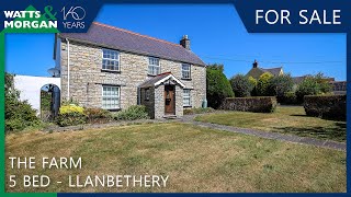 Walk-through property video tour of The Farm - Llanbethery