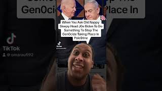 When You Ask J0e Biden To Stop The Gen0cide Taking Place In Pale$tine (Comedy) #shorts