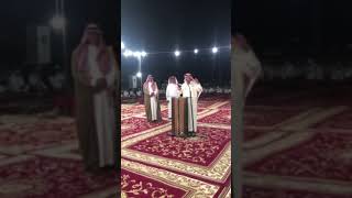 جديد الشاعر: ناصر بن لمدان العاطفي في قبايل أكلب وأهدوه بندق بلجيك