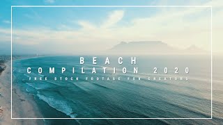 Free Stock Footage for Creators Beach Compilation in 4K