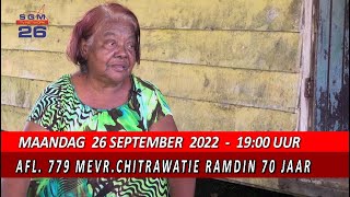 AFL  779 MEVR CHITRAWATIE RAMDIN 70 JAAR