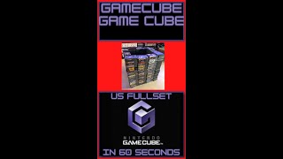 A GameCube Game Cube ! US full set in 60 Seconds #Shorts