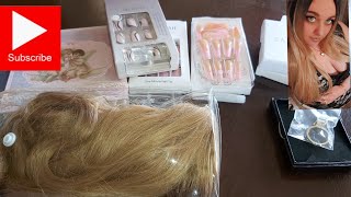 Amazon & Ali Express Makeup Palette Engagement Rings & Wig #blingnails #rings#engagementring #wigs