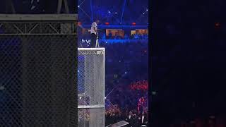 Shane McMahon Jumps Off The Top Of Hell In A Cell