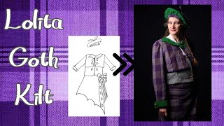 Making a Lolita Goth Kilt | Historybounding