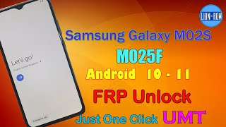 Samsung M02s ( M025F ) Frp Unlock Bypass Google Account Lock 2022 | One Click FRP Remove