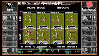 CFT Tecmo After Dark 1964 Semifinals #11 Cleveland Browns (kamp) 8-7-1 at #10 Pittsburgh Steelers (J