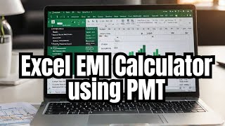 PMT Function In Excel in Hindi - YouTube | Excel PMT Financial Function | Excel EMI Calculator