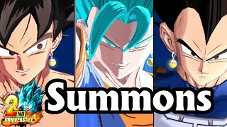 Top 3 LUCKY SUMMONS (2nd Anniversary) | Dragon Ball Legends