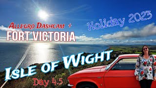 Day 4.5 - Isle of Wight  - Allegro Dashcam - Military Road - Fort Victoria