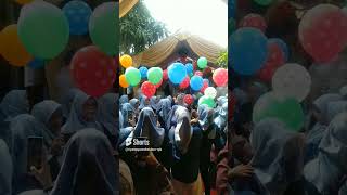 Balon tanda perpisahan siswa siswi TK Hidayatul iman