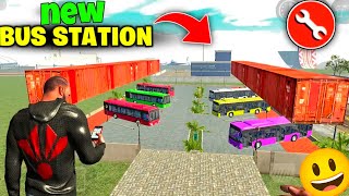 NEW BUS STATION🚌 IN INDIAN BIKE DRIVING 3D 🤣😃]